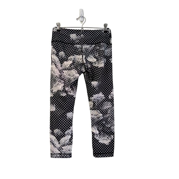 Lululemon Womens Wunder Under Crop Legging Dottie Dream Polka Dot Size 6 - Picture 7 of 7